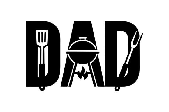 BBQ Dad Grill Tools Design: Elevate Your Visual Branding