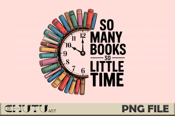 Book Clock PNG: A Timeless Design for Literary Charm
