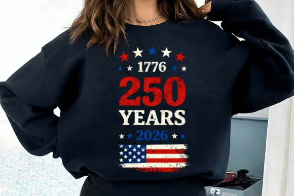Celebrate 250 Years: The USA 250th Anniversary Design PNG