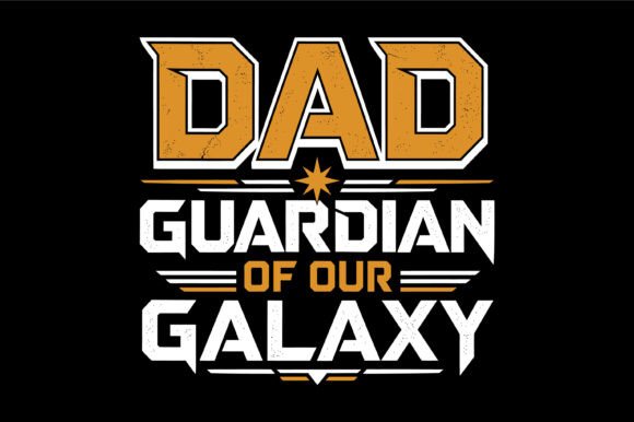 Dad Guardian Galaxy Style Design: A Cosmic Visual Asset