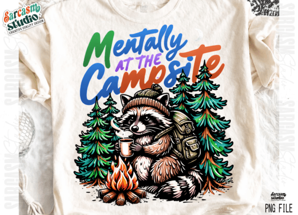 Embrace Quirky Charm with a Funny Raccoon Camping Meme Shirt Design