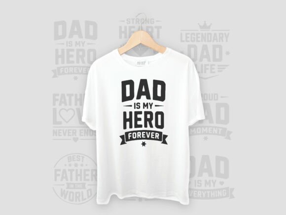 Father's Day T-Shirt Design Bundle: Premium Creative Assets