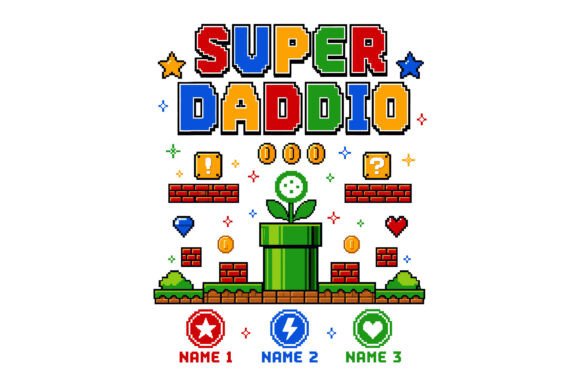 Super Daddi Custom Gaming Design: A Pixel-Perfect Asset