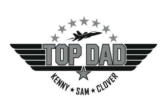 Top Dad Pilot Typography Design: Elevate Your Visual Branding